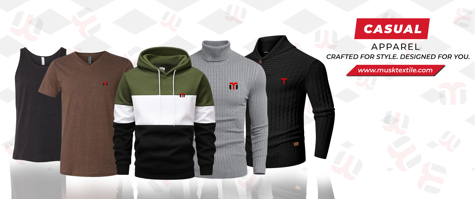 Casual Apparel — crafted for style